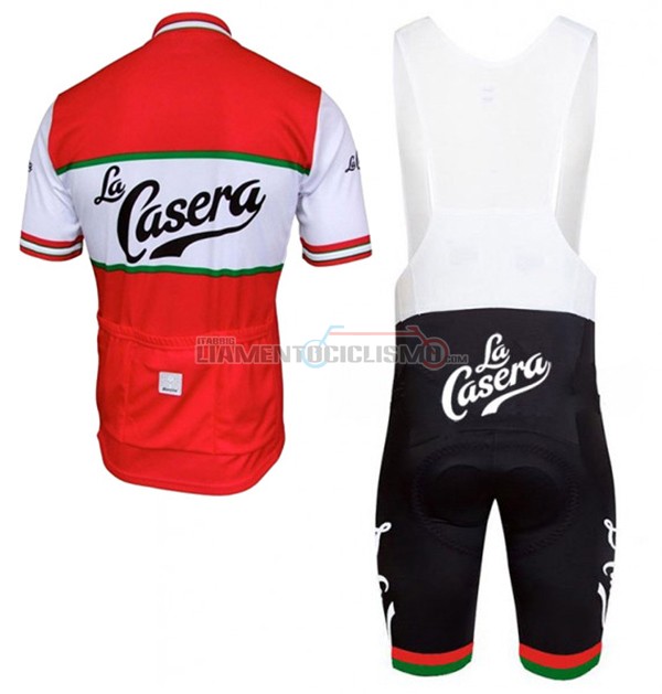 Abbigliamento Ciclismo La Casera Vintage 2017 rosso